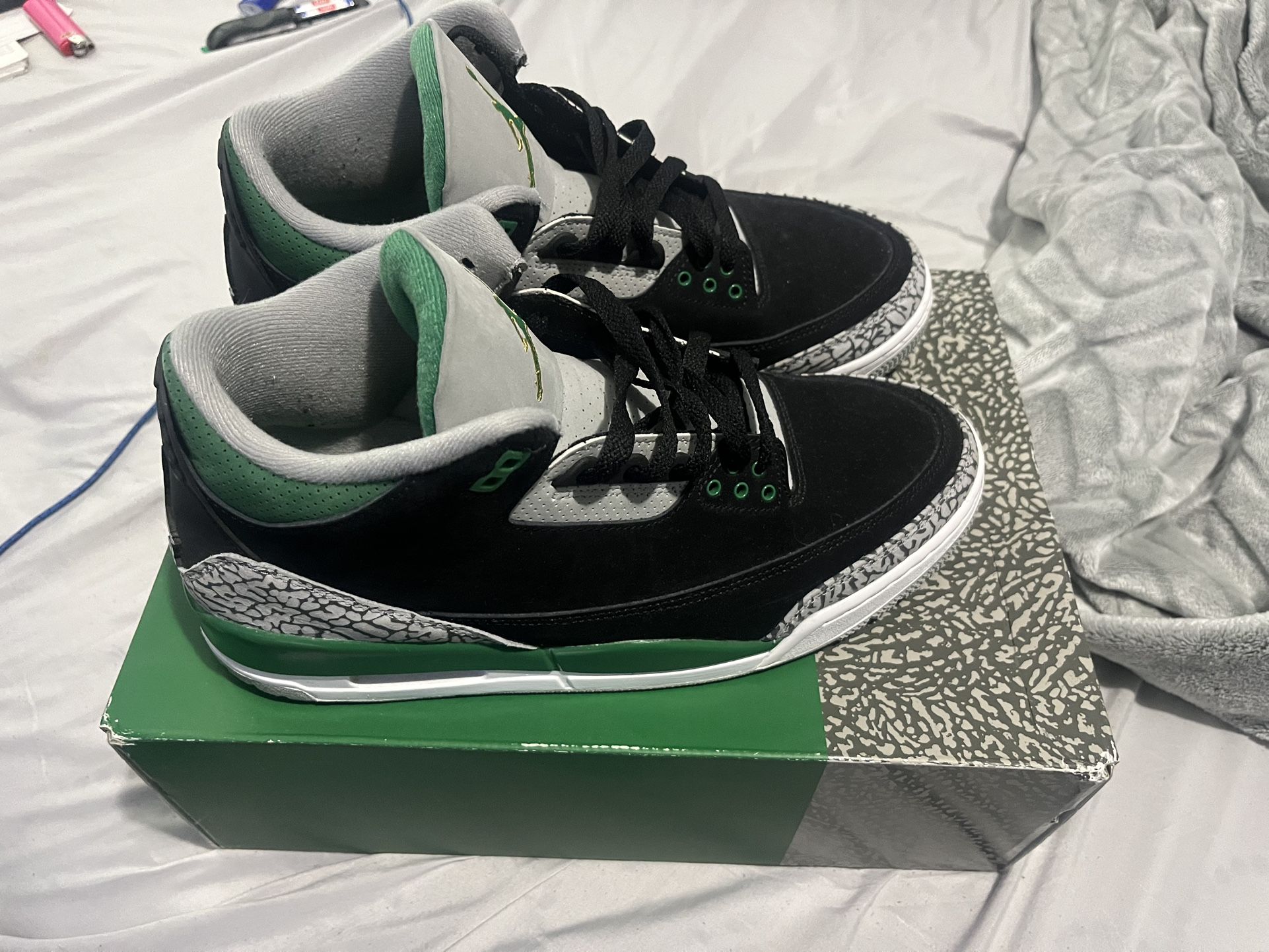 Jordan 3 Forest Green 10.5