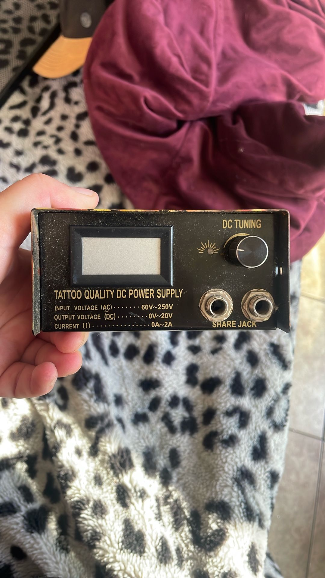 Tattoo Machine Power Supply