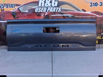 2016 2017 2018 2019 2020 2021 2022 2023 TOYOTA TACOMA TAILGATE SHELL ORIGINAL USED OEM