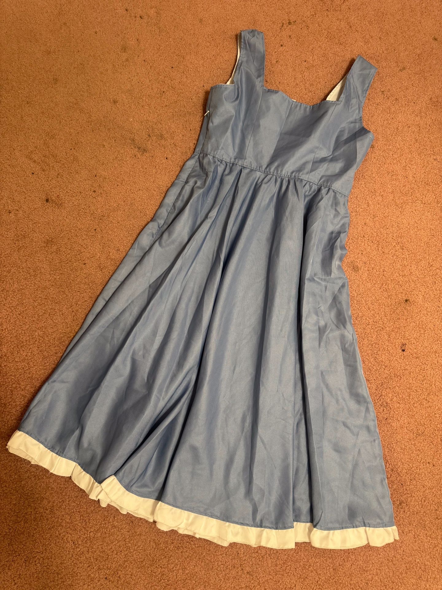 New Large Alice Wonderland Dress Costume Renaissance Victorian Vintage 