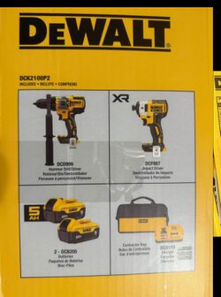Dewalt Combo Kit New