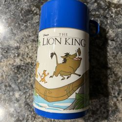 Vintage Disney Lion King Thermos Aladdin