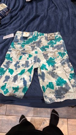 Rock Revival Tie-Dye Cargo Shorts