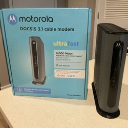 Motorola DOCSIS 3.1 Cable Modem 6000Mbps