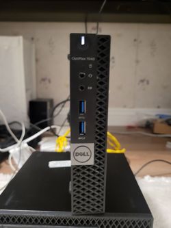 Dell 7040 Optiplex MicroPC i5-6500T 250SSD 8Gb HDMI WiFi 11Pro Charger