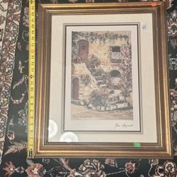 Mara Sanguineti Portofino Painting.