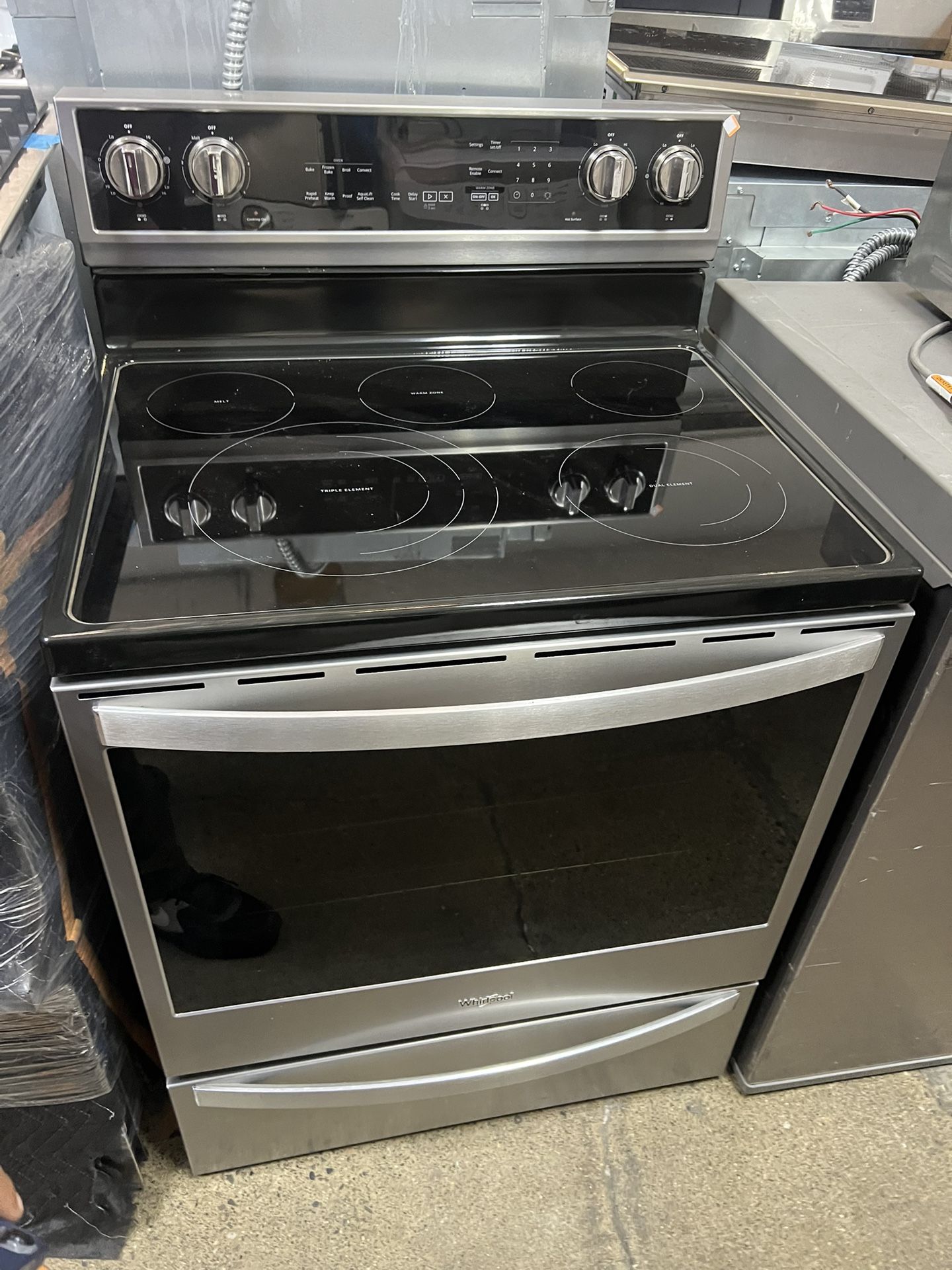 Whirlpool 30” Stainless Steel 220v
