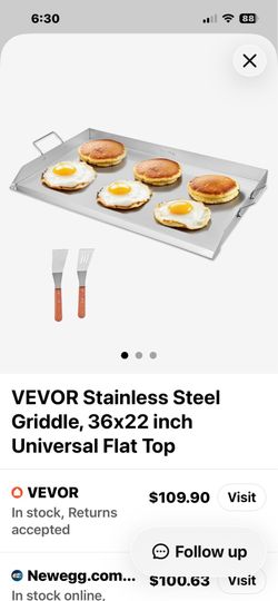 Bbq griddle pan (new)