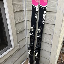 Rossignol Sassy 7 Skis 140cm With Look Express Bindings