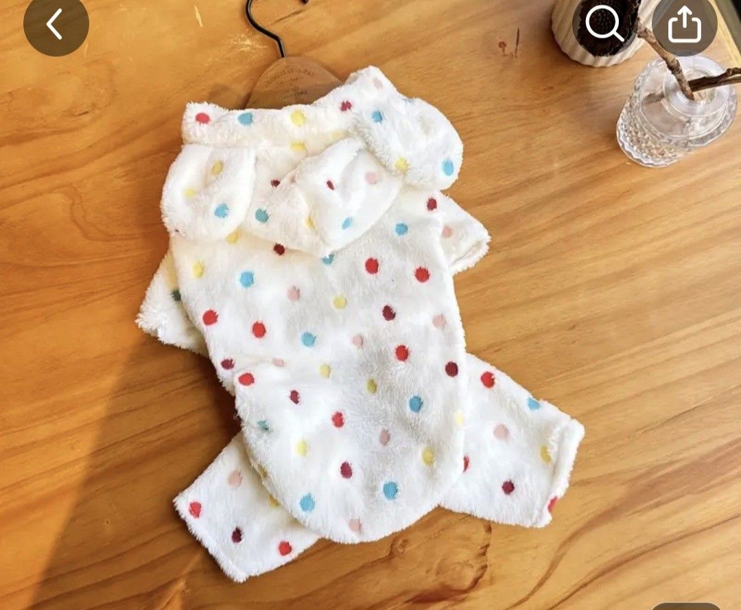 Cozy DOGGY FLEECE SIZE XL - LARGE NEW 