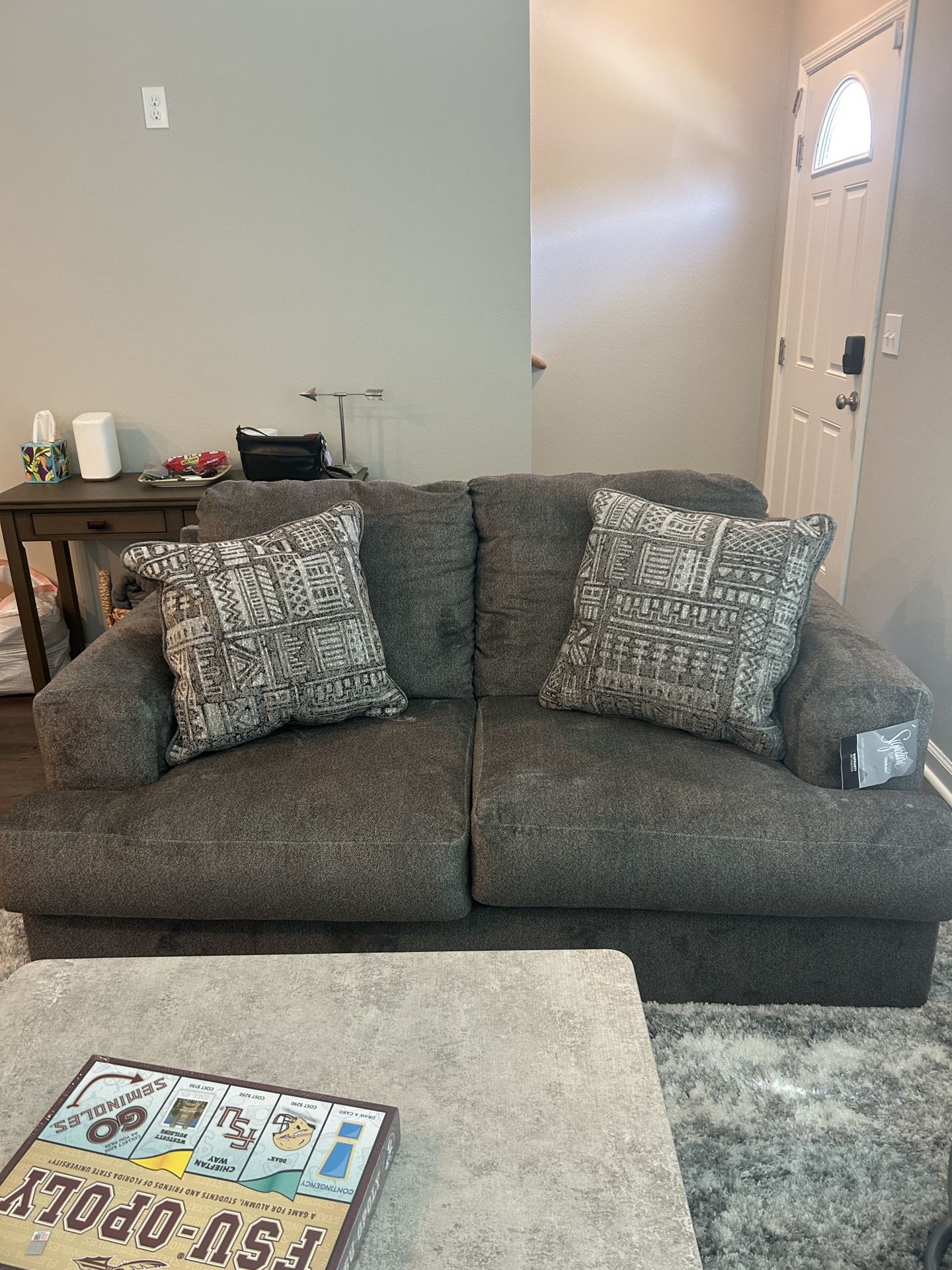 Gray sofa. Brand New With Tags