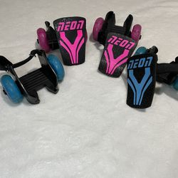 Kids Strap-On Shoes Roller Blades 