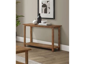 Payne Distressed Brown Console Table