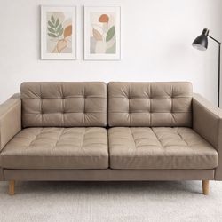 IKEA MORABO Leather Loveseat – Modern Sofa
