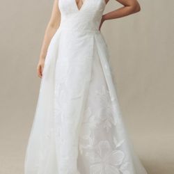 Anthropologie Wedding Dress Size 14 