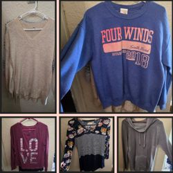 5 Women's Long Sleeves