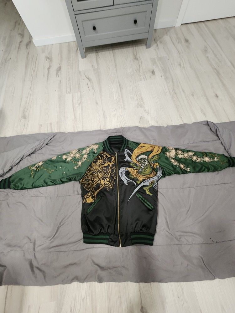 Raijin & Fujin Bomber Jacket