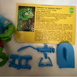 TMNT Genghis Frog Complete Loose Figure