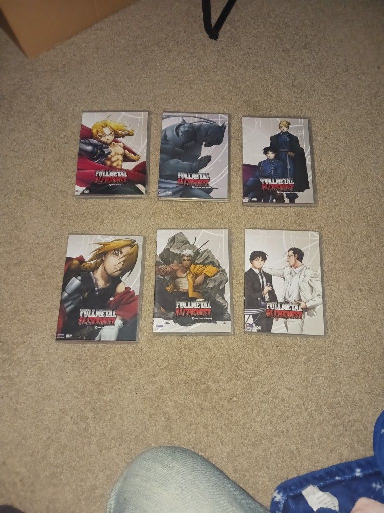 Fullmetal Alchemist DVD Vol. 1-6