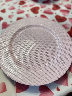 Sparkly Charger Plates 