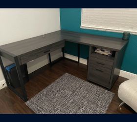 L shape/modula desk