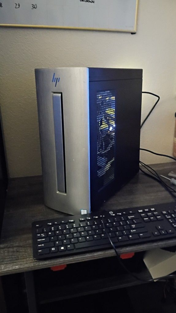 HP Envy 750-514 Gaming PC – i5-7400 | GTX 1660 Super | 16 GB RAM | 1 TB HDD | Windows 11