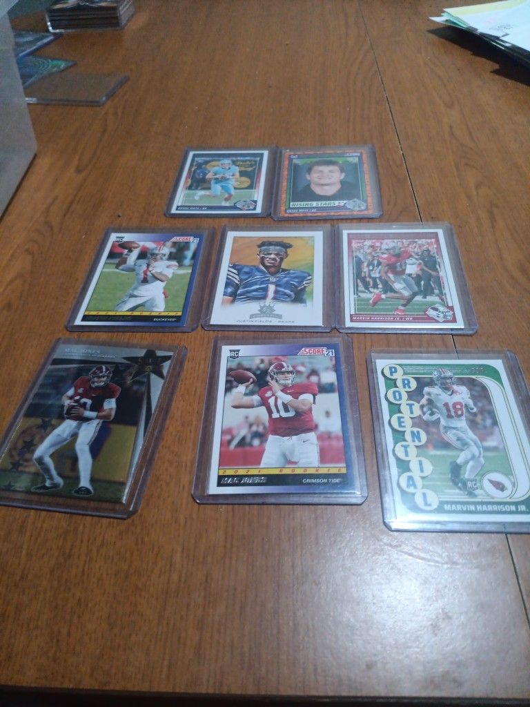 Drake Maye, Marvin Harrison, Mac Jones, Justin Fields Rookies