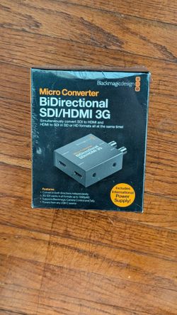 NEW-Blackmagic Design Bidirectional SDI/HDMI 3G Micro Converter