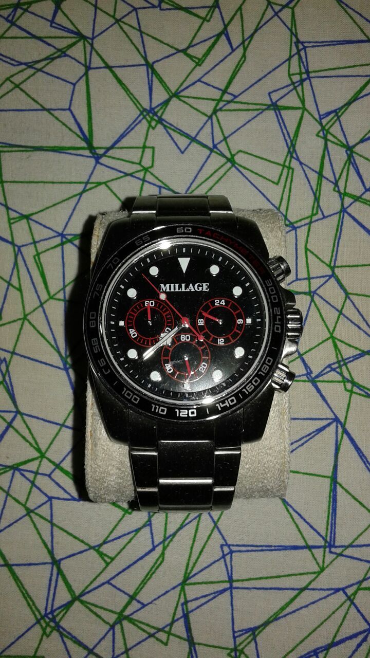 STAINLESS STEEL MILLAGE WATCH