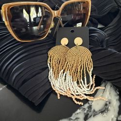 New Set Sunglasses & Earrings 