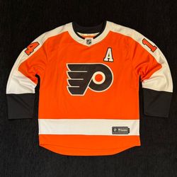 PHILADELPHIA FLYERS HOCKEY JERSEY SIZE LARGE