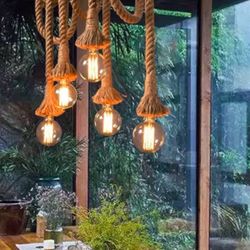 Antique Bamboo Pendant Lamp