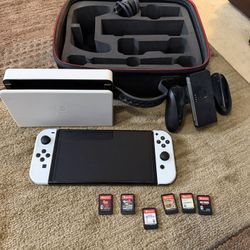 Nintendo Switch And Games Bundle