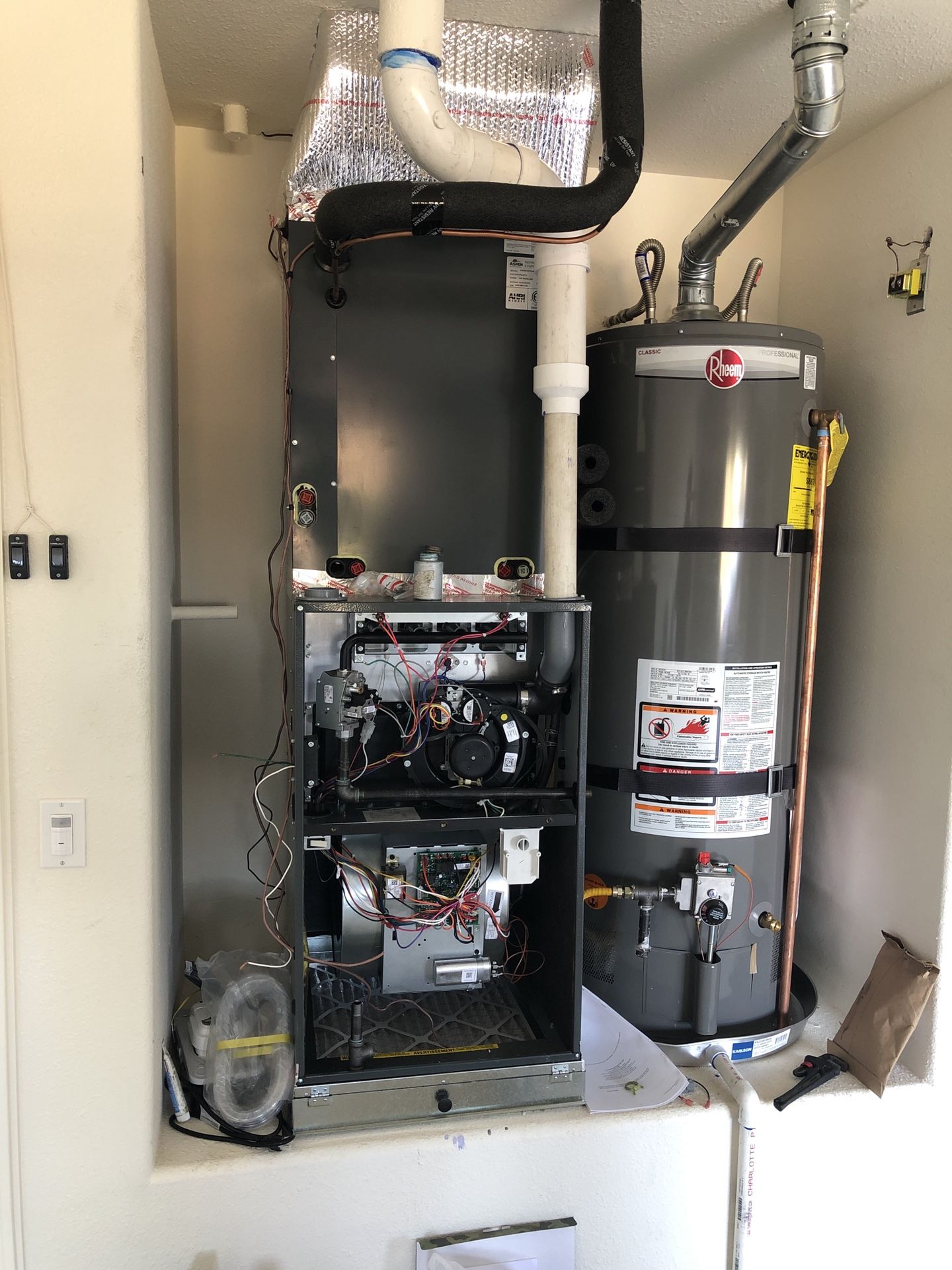 Heating and air conditioning