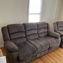 Recliner Couch And Recliner Chair 