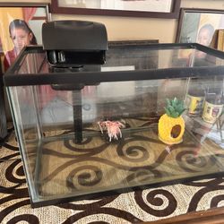 Fish tank filter included