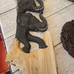Elephant Wooden Decoration New