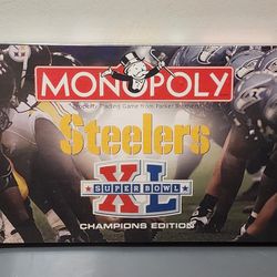 New-sealed Steelers Monopoly Champions Edition 