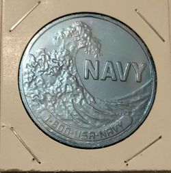 US Navy Recruiting Challenge Coin