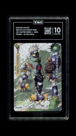 TAG 10 2025 Kayou Naruto Jin Chapter Series 2 Kakashi Hatake Promo US Exclusive