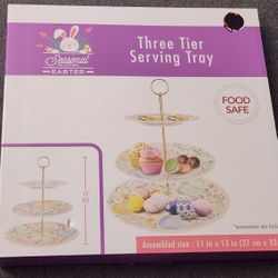 3 Tier Easter Serving Tray