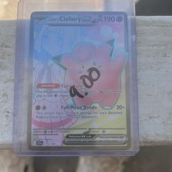 Pokemon Lillies Clefairy English NM