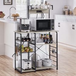Gray Bakers Rack 615128