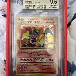 Jp Base Set Charizard BGS 9.5