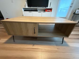 Mid-Century Modern Coffee Table with Storage