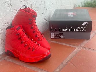 Jordan Retro 9 “chili Red” 2022