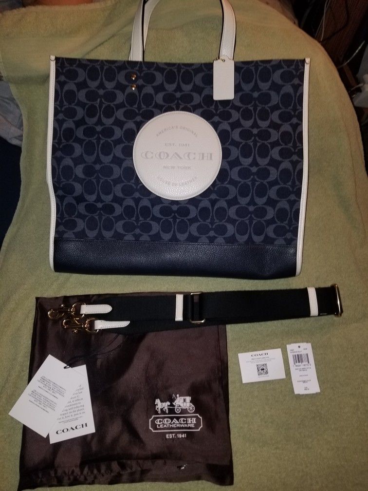COACH Dempsey Tote Bag - NWT