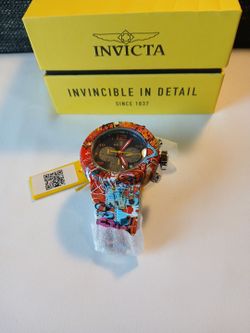 Invicta Graffiti Watch Grand Pro Diver 52mm