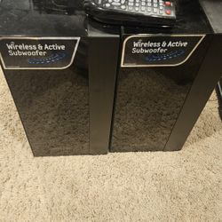 Samsung Subwoofers With Remote 