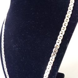 Gold 18k Plated Mariner Necklace Chain 